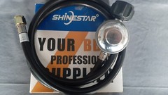 ShineStar LP Gas Regulator With 5′ Hose 5/16, FR008 No232968LPG/hose