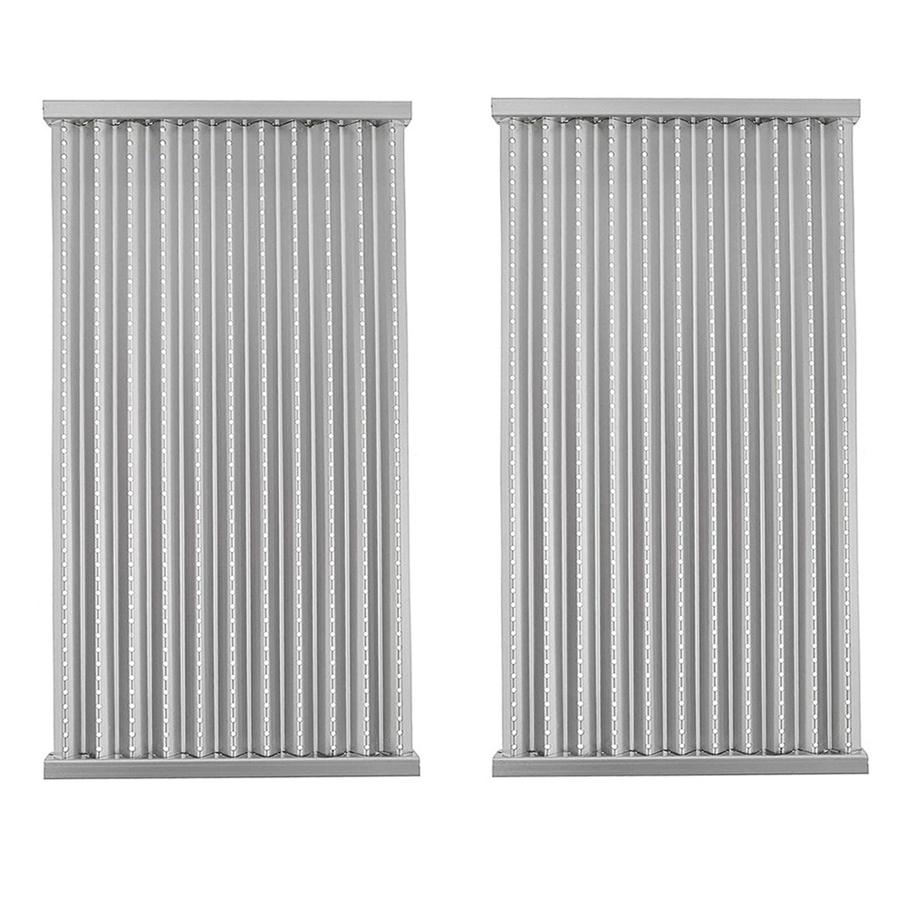 17″ Grill Emitter 2-Pack Stamped Stainless Steel for Charbroil TRU Infrared