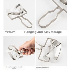 Dough Cutter Triangular Shape Stainless Steel for Cutting Dough Sheets