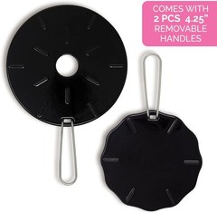Durable Cast Iron Heat Diffuser Set – Perfect Simmer Plate for Sauces & Soups