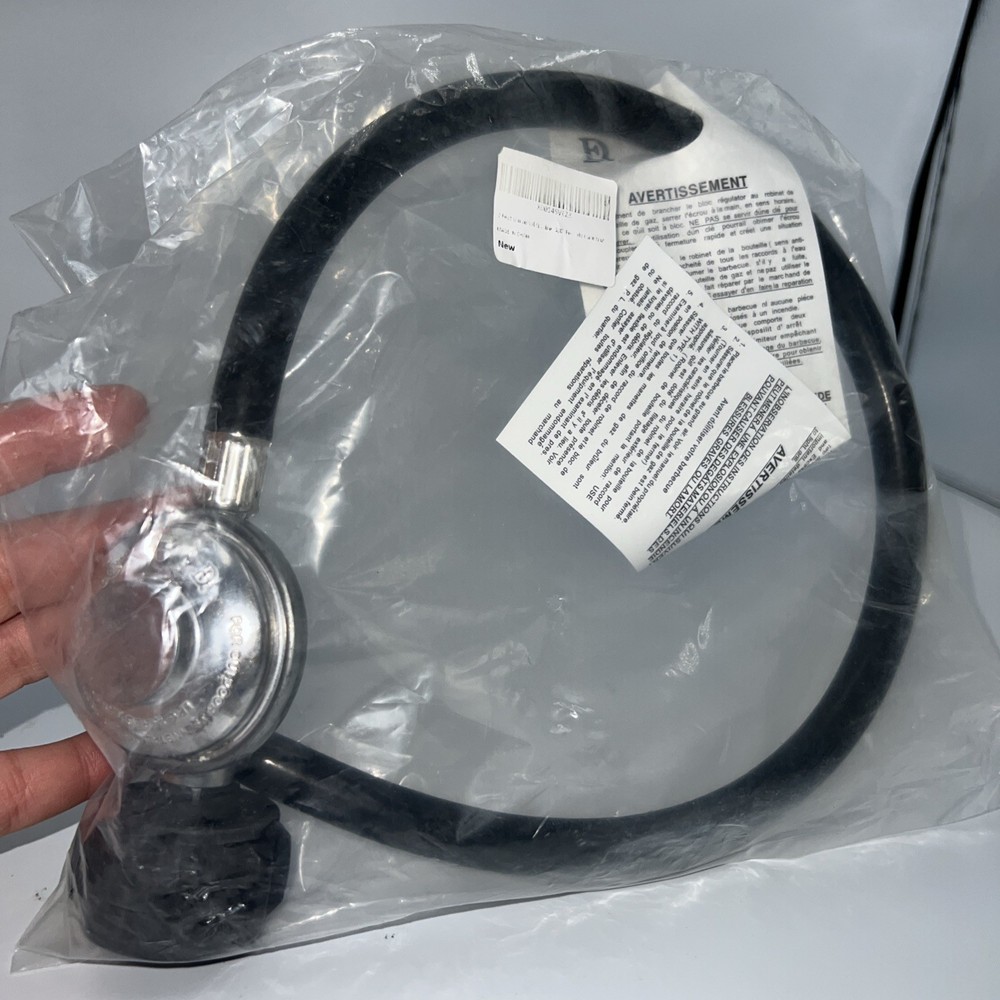 Propane Regulator 2FT Hose for BBQ Gas Grills Low Pressure 0-1 PSI Gas Regulator