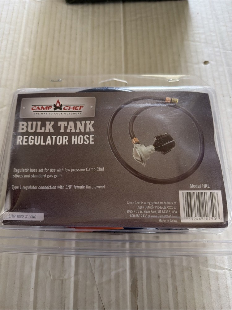 Camp Chef Hose & Regulator (Low Pressure) HRL