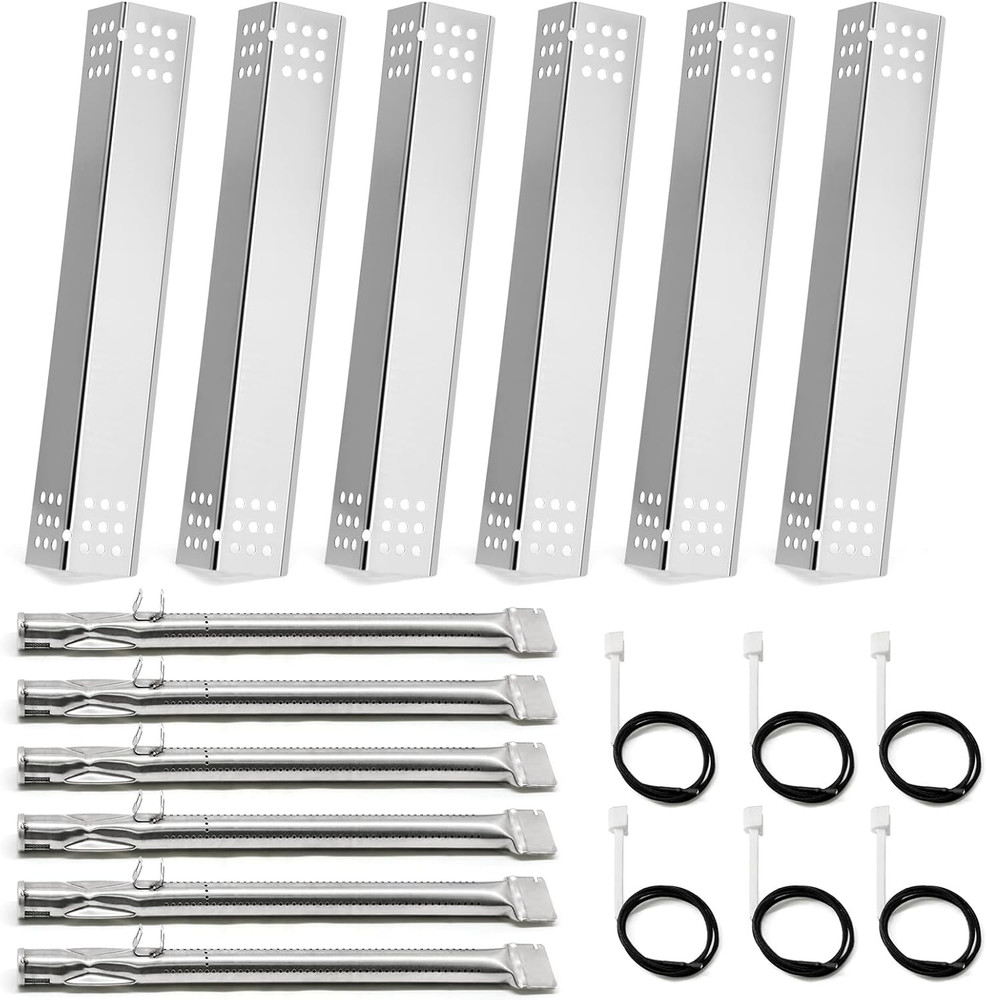 Monument Grill 77352 Repair Kit Gas Burner Tubes Heat Tent Plates Igniters
