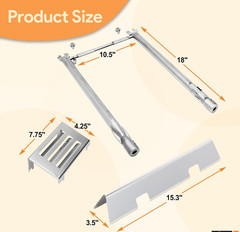 Kit Quemadores y Barras Flavorizer para Weber Spirit II 200 E210 S210 210