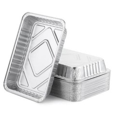 – Grill Drip Pans Aluminum, 8.5″ x 6″ x 1.3″, 22 pcs, Compatible with 22 Pcs