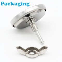 1.85″ Lid Temperature Gauge for Most of Char Broil Gas Grills, Grill Thermometer