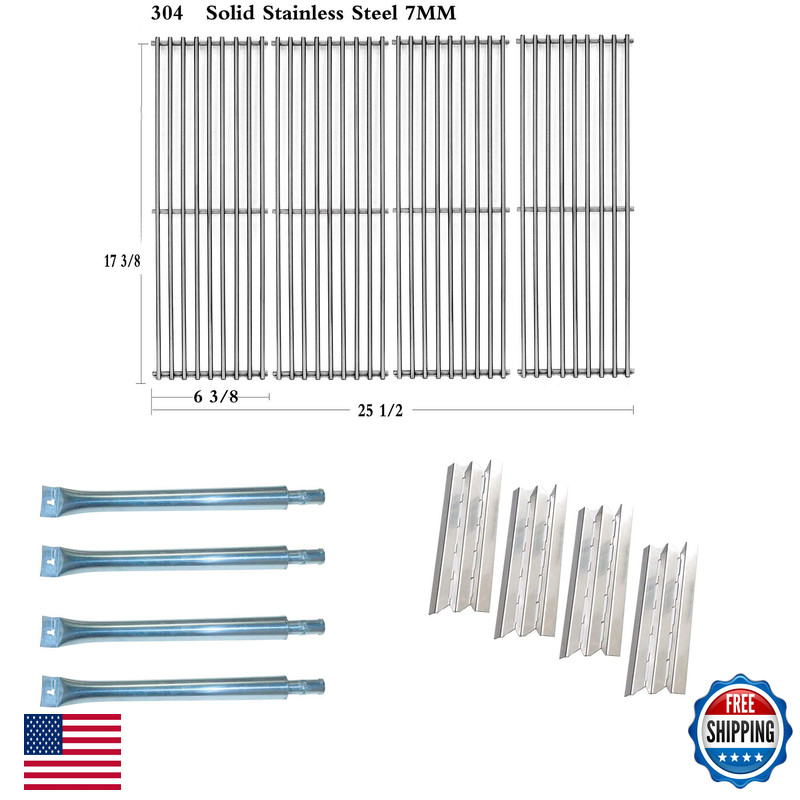 Htanch Sn6021 4-Pack Sa1081 4-Pack Replacement Parts For Broil King Baron 320