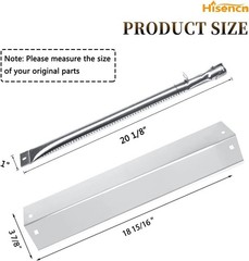 Stainless Steel Replacement Parts for Chargriller Grills, 3 Burners