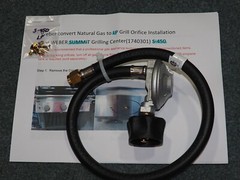 NG to Propane LP Orifice Conversion Kit for WEBER SUMMIT S-450 (1740301,1840301)