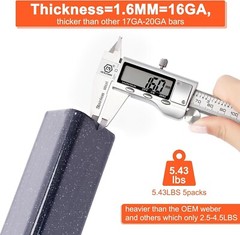 Reemplazo De Barra Aromatizadora De 17,5” Para Weber 300 310 E310, Genesis NEW.