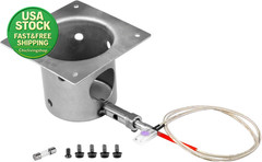 Fire Burn Pot and Hot Rod Ignitor Kit for Traeger Pit Boss Pellet Grill