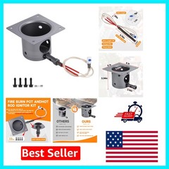 Complete Fire Burn Pot Assembly with Ignitor for Traeger & Pit Boss Owners