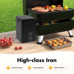 250W Electric Wood Pellet Smoker Grill Part Pellet Smoker Hopper Assembly Kit