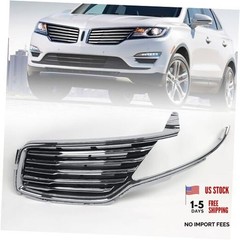 JOLONG Front Grille Left Driver Side Fits Lincoln MKC Left (Driver Side)