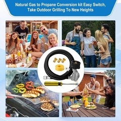 Natural Gas to Propane Conversion Kit for Weber Spirit II 310/315/E310/210,For W