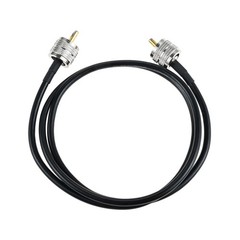 RG8x Jumper Cable 3ft CB Coax Cable PL259 UHF Connector 50 ohm Low Loss