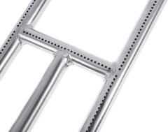 Stainless Steel Grill Burner Tube for Blackstone 22″ Table Top Griddle, Set of 2