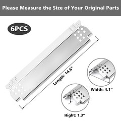 Grill Heat Plates Replacement Parts for Nexgrill, Stainless Steel Heat Tents …