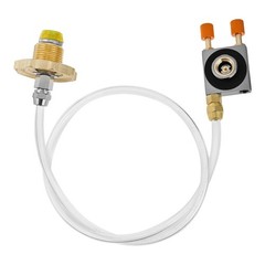 1 x Propane Gas Refill Fill Hose LPG to OD Can Gas Adapter Kit For BBQ Tool