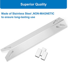 Stainless Steel Heat Plates for Cuisinart GAS2456AS GAS2556AS 5-Pack