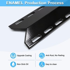 Grill Burner Heat Plate Shield Part For Charmglow 7200234 7200289 Grill