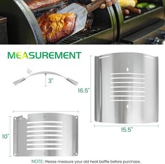 Flame Broiler Kit for Pit Boss PB1230 Pellet Gas Combo Grills 1230CC PB1100PSC2