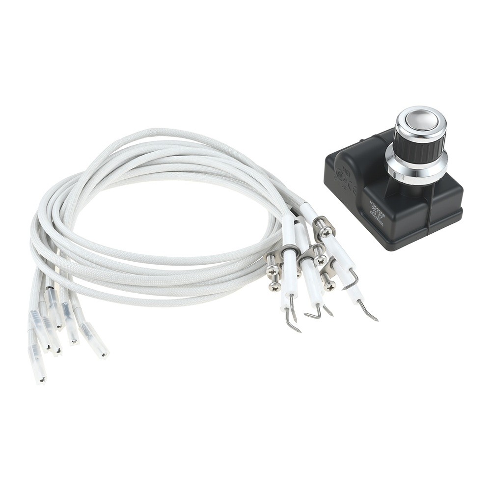 6 Outlets Universal Grill Igniter with Igniter Wires Kit Fit For Char-Broil