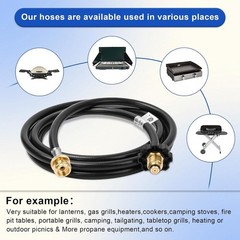 F273704 10FT Propane Hose for Mr Heater Buddy Series – Big Buddy/Little Buddy…