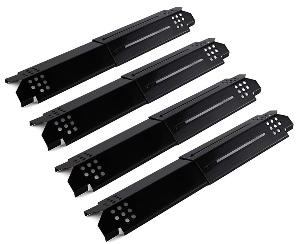 Universal Adjustable Heat Plate Shield, Burner Cover for Gas Grill Char-Broil…