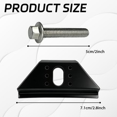 Base Clamp Battery Hold Down, Battery Hold Down Kit with 304 Stainless Steel …