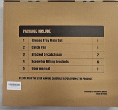 Grease Tray With Catch Pan Nexgrill Dyna-Glo Kenmore Adjustable 24”- 30”