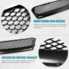 Front Bumper Grille Fits for 15-17 Subaru WRX | Upper Bumper Grille Grill