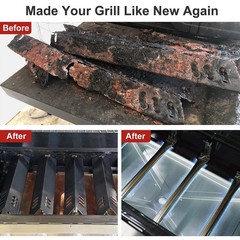 5 PCS Grill Replacement For DynaGlo DGF510SBP DGF493BNP Heat Plate Shields