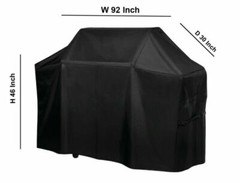 BBQ Grill Cover 92″W x 30″D x 46″H Weber, DCS Covered Dual Handles & SideBuckles