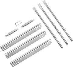 Gas Burner Tubes Heat Plates Kit for Charbroil Advantage Performance Grills 3-pk