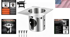 High-Quality Fire Burn Pot for Pit Boss 1150/1600 – Stainless Steel with Screws