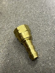 1/4” Quick Connect Key Adapter Solid Brass Fittings for Propane Gas BBQ Grill