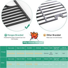 720-0896 17 inch Grill Grates Replacement Part Nexgrill 6 Burner 720-0896B