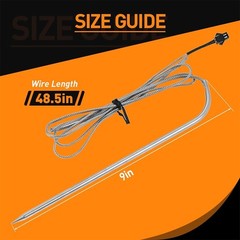 Replace 9007080006 Temperature Meat Probe for Masterbuilt Electric Smoker 1pc