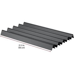 Weber 7534 Spirit A 500 Factory Porcelain Steel 5-Piece Flavorizer Bar Set 21.5″