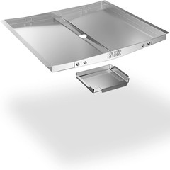 Grease Tray with Catch Pan – Dyna Glo Grill Replacement Parts, Adjustable Stainl