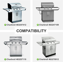 Grill Parts Kit Compatible with Charbroil 463257110 463247109 463247412 46327091