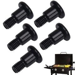 5 PACK SHORT M6 STEP BOLT FOR BLACKSTONE GRIDDLE, FOR GAS GRIDDLES 1785 1868 W