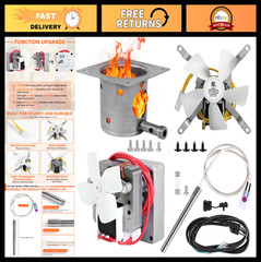 Complete Replacement Parts Kit for Wood Pellet Grills – Auger Motor, Induction F