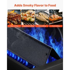 15 Inch Grill Flavorizer Bars, Porcelain Enameled Steel, 3 Pack