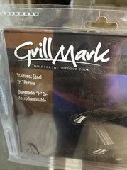 Grill Mark Small “H” 16” X 7″ Burner, Stainless Steel Universal Fit, # 81300