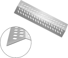 Kalomo 16GA Stainless Steel Grill Heat Plates Shield Burner Covers Flame Tamer B