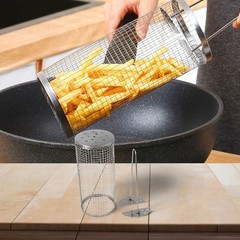 Rolling Vegetable Basket 360-degree Rotating Design Compact And Lightweight