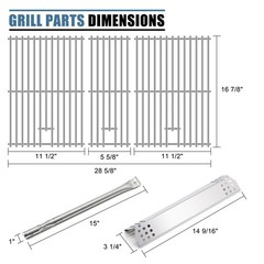 Replacement Parts for Nexgrill 720-0882A Evolution Infrared Plus 5-Burner Gri…