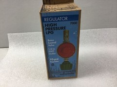 LPG Propane Regulator Control Valve High Pressure 10 psi Bayou Classic 7000